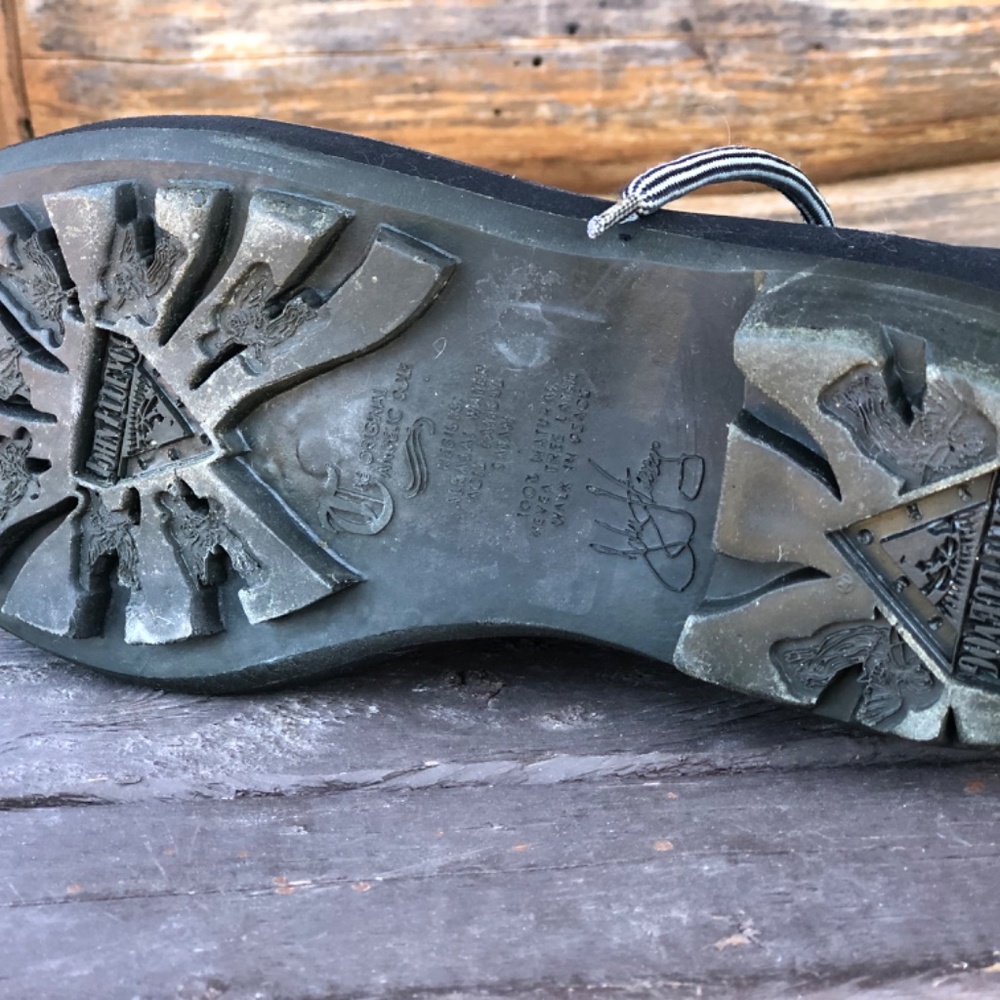 John Fluevog Black Angel Boots M6/W8 - Picture 2 of 6